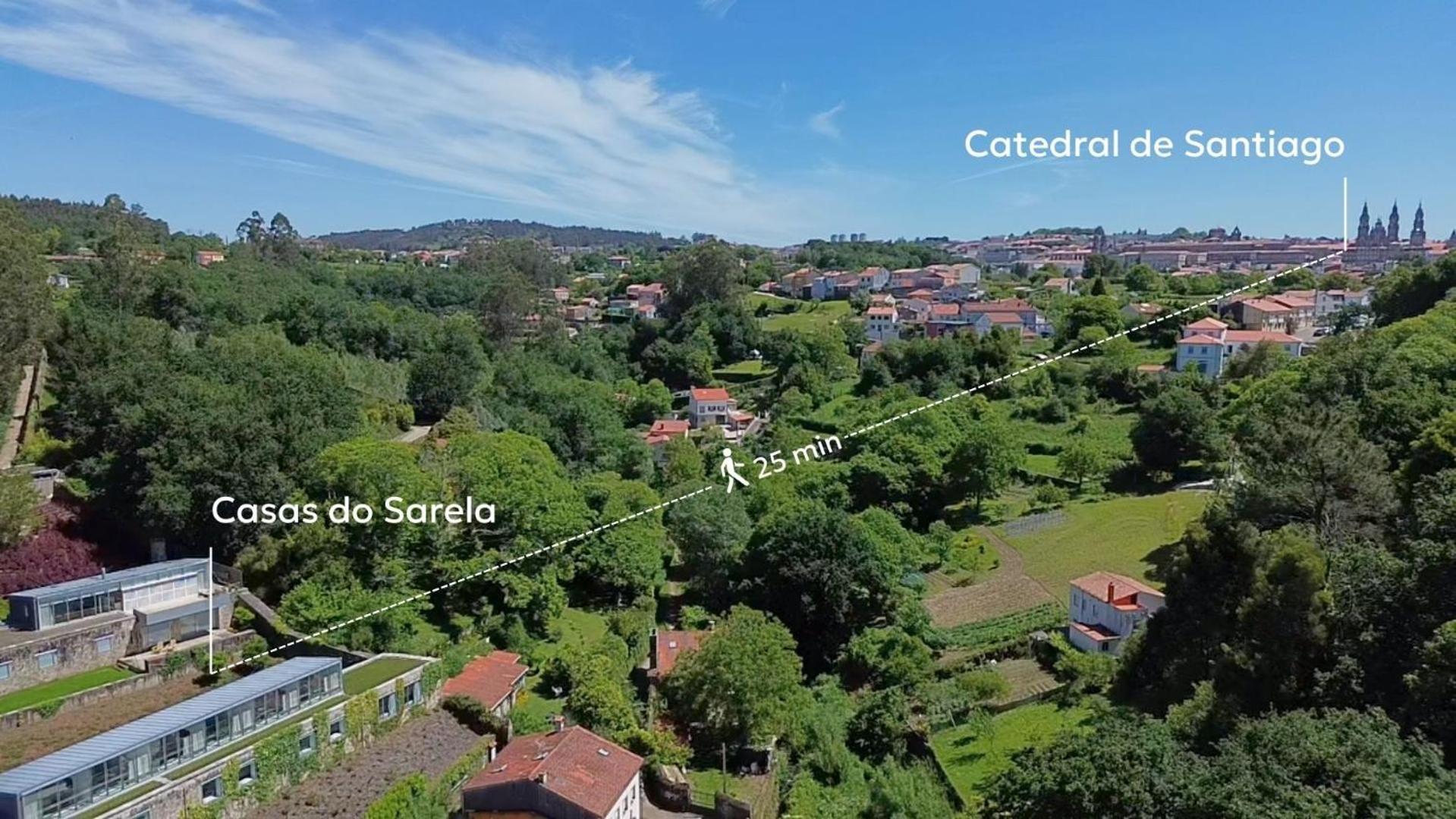 Casas Do Sarela By Upper Luxury Housing Apartment Santiago de Compostela Luaran gambar